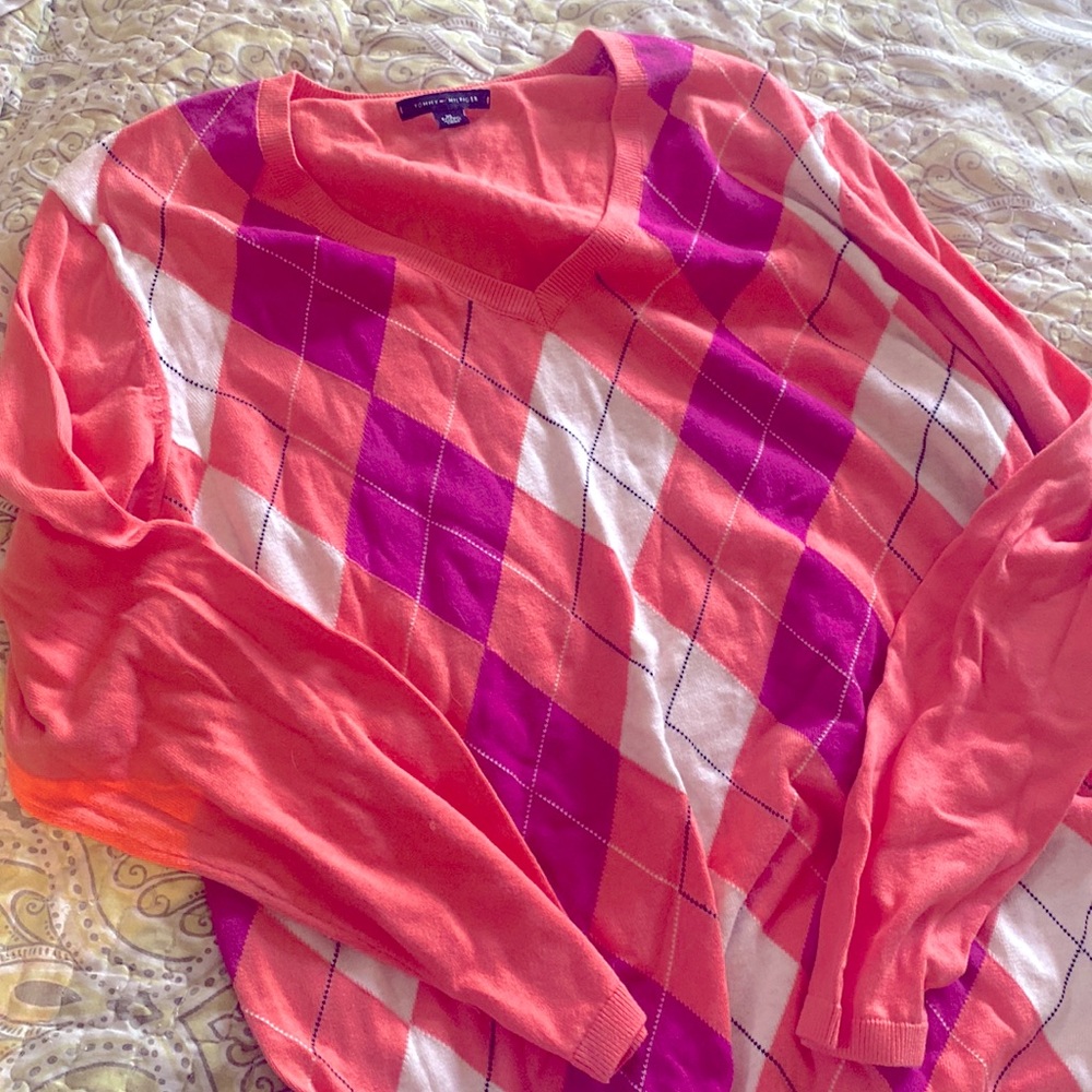 Tommy Hilfiger argyle sweater